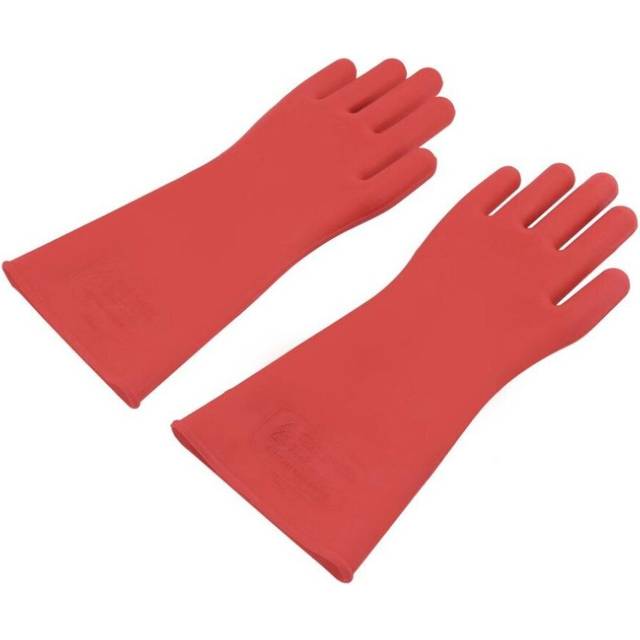 Professional 12KV High Voltage Electrical Insulating Gloves Rubber Electrician Safety Work Gloves 40cm