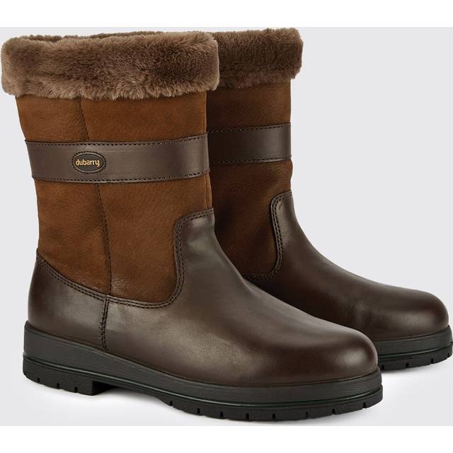 Dubarry Foxrock Apres-Ski Faux Fur Lined Boots, Walnut