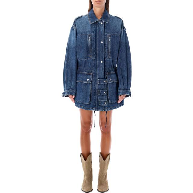 Marant étoile, Denim Jackets, female, Blue, 2XS, Joanna Jacket