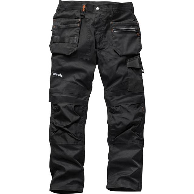 (40L) Mens Safety & Workwear Trade Flex Trouser Black