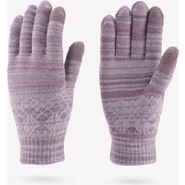 Kids’ Tactile Mesh Gloves 4-14 Years Hike100 - Purple