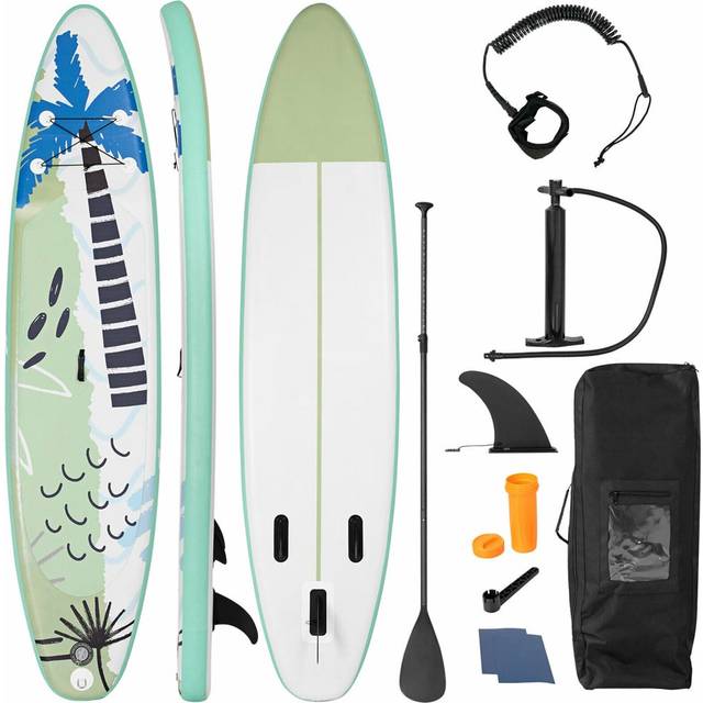 Costway Inflatable Stand Up Paddle Board with Pump 10.5ft - Multi
