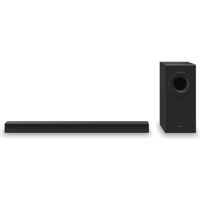 Panasonic SC-HTB490 Bluetooth Soundbar with Wireless Subwoofer, Black