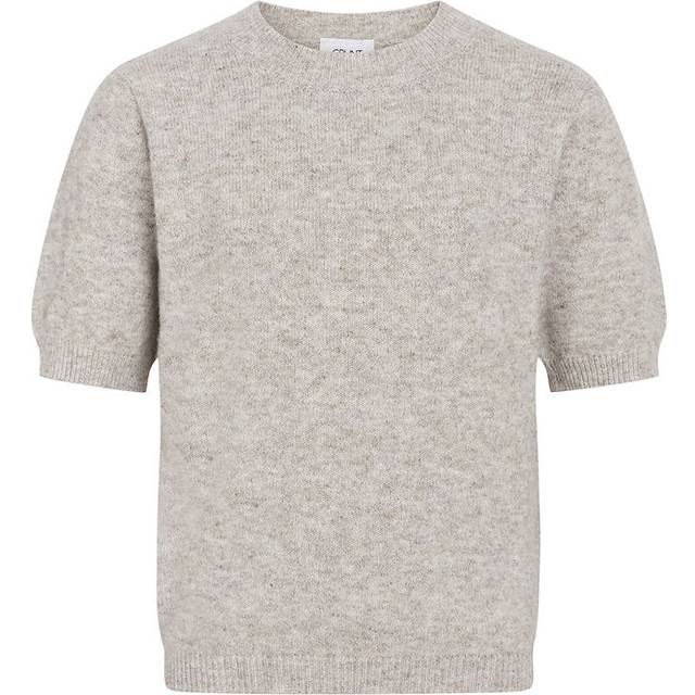 Grunt Grisa SS Knit Stl. S/10Y fepojkar - Stickat Från Magasin - Nature (S/10Y)
