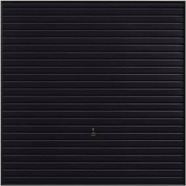 Garador Horizon Frameless Canopy Garage Door - Black - 2134 x 2136mm