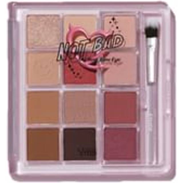 ETUDE - My Best Tone Eye Palette Not Bad Collection - 2 Colors #01 Pippi Red