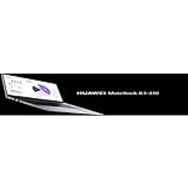 HUAWEI MateBook B3-410 dator, TPM 2.0-säkerhet, Windows 10 Pro, Intel Core i5-10210U-processor, 8 GB RAM, 512 GB SSD NVMe, rymdgrå