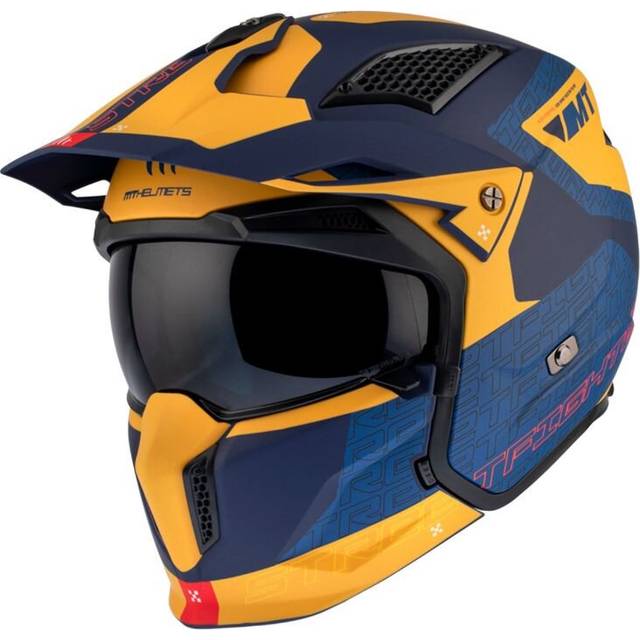 MT Streetfighter SV S Totem Modular Helmet Yellow S (S)