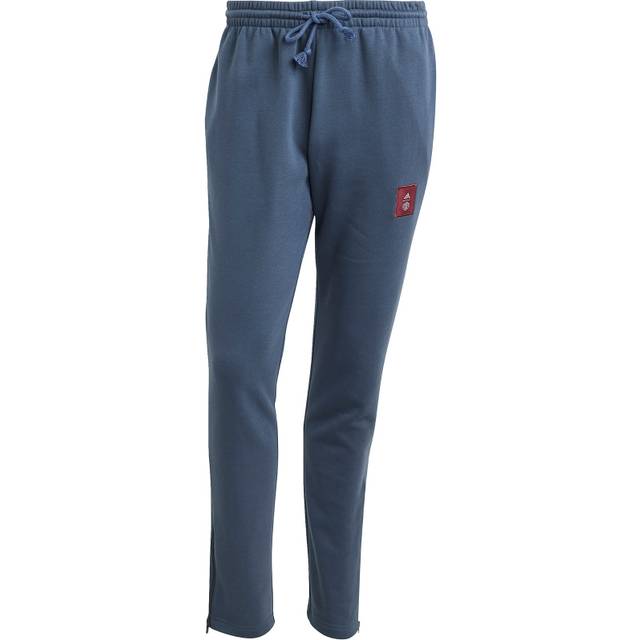 '24-'25 Man Utd Seasonal Tracksuit Bottoms (Utility Blue) Men's Polyester Manchester United Made By: Adidas