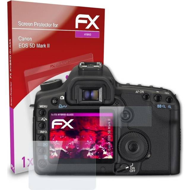 Atfolix glass protector for canon eos 5d mark ii 9h hybrid-glass