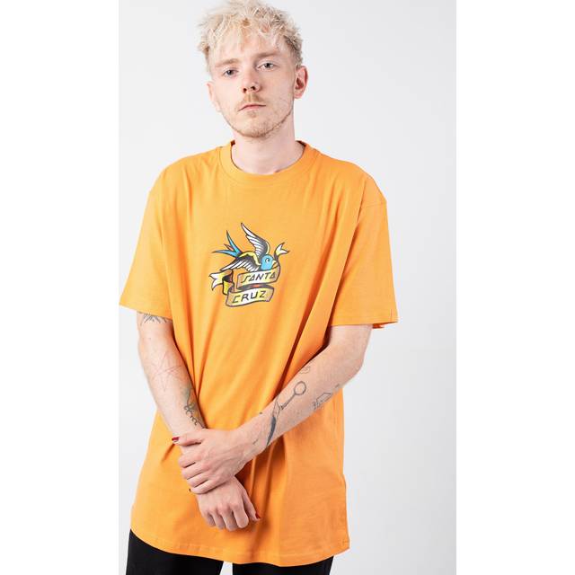 Santa Cruz - Sommer Sparrow Front Washed Apricot - T-Shirt - orange - XL - 100% Organic Cotton,Jersey
