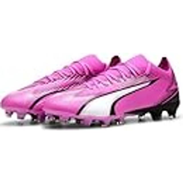 Ultra Match FG/AG fotbollsskor, Poison Pink-PUMA White-PUMA Black, Unisex, 8