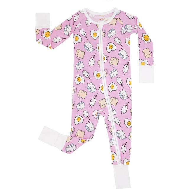 Little Sleepies Zippy Baby & Toddler Pajamas  Sleeper for Boys and Girls  Newborn Sleeper w/ 2-Way Zipper w/Mitten Cuffs  Made From Plant-Derived Visc