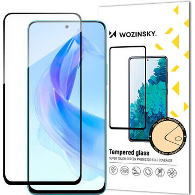 Wozinsky Honor 90 Lite/X50i HÃ¤rdat Glas SkÃ¤rmskydd Full Glu - Svart