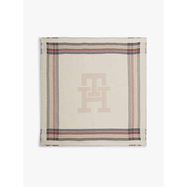 TH Monogram Square Scarf