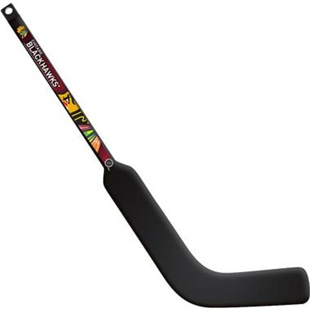 Chicago Blackhawks Unsigned InGlasCo Composite Mini Goalie Stick