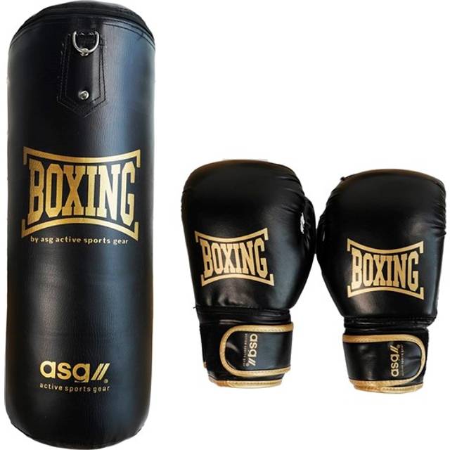 ASG Junior Boxing Bag 15 Kg. (Gloves Bag) Black/Gold