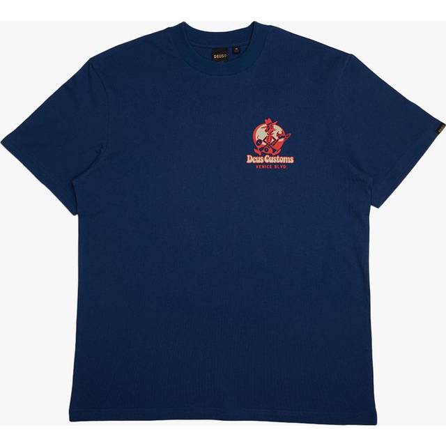 Deus Ex Machina - Gaucho Tee Mechanic Blue S