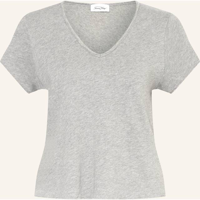 Sonoma Short Sleeve T-Shirt with V-Neck - Grey Marl - L