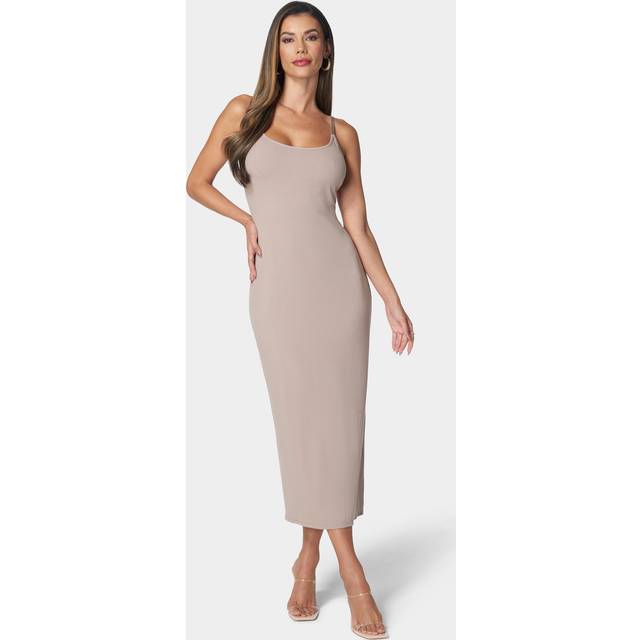 Bebe Rib Tank Maxi Dress