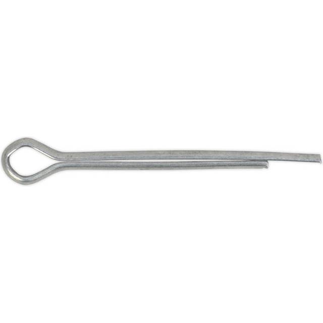 100x Split-Pins Pack - 2mm x 25mm Metric - Split Cotter Pin Zinc Plated Steel
