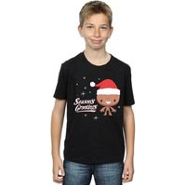 Season´s Grootings T-Shirt - Black - 9 Years