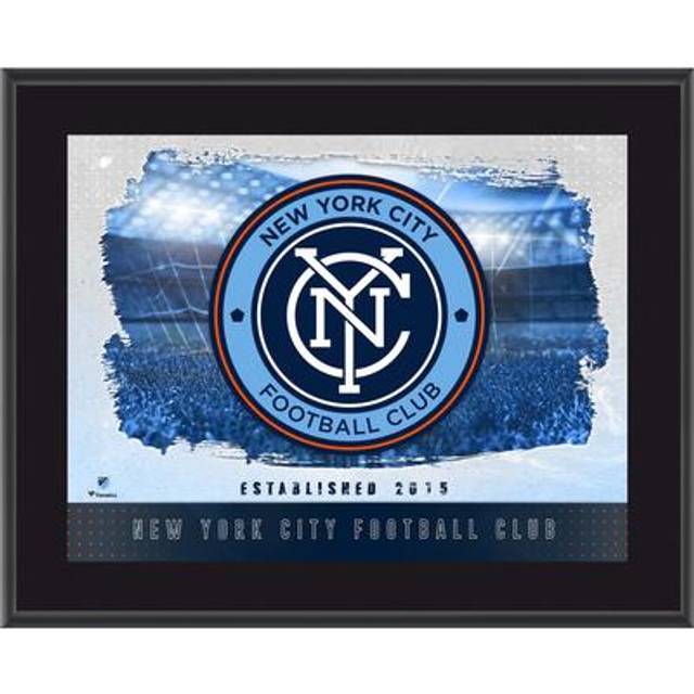 New York City FC 10.5" x 13" Sublimated Horizontal Team Logo Plaque - No Size