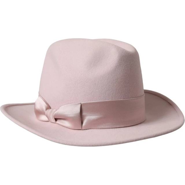 Pink Rabbit Fedora Trilby Women Hat - 56 cm|XS