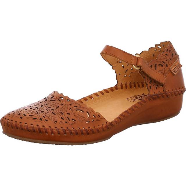 Women's wedge sandals Pikolinos P. Vallarta - Marron