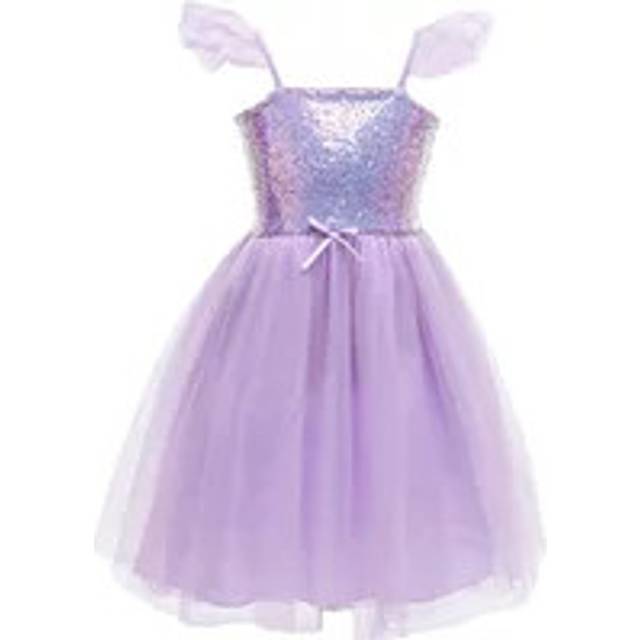 Sequins Princess Dress Lilac (7-8 years)