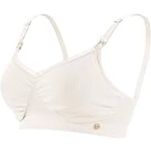 Seamless Bra, Maternity & Nursing Special, Organic by CACHE COEUR white light solid - WHITE LIGHT SOLID
