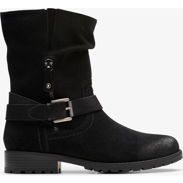 Clarks Nissini Pearl Suede Western Boot