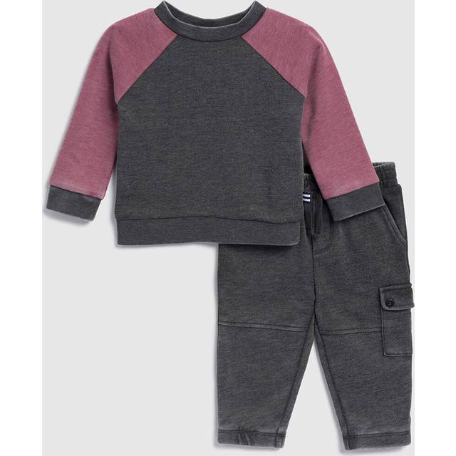 Infant Boy Two Tone Long Sleeve Set