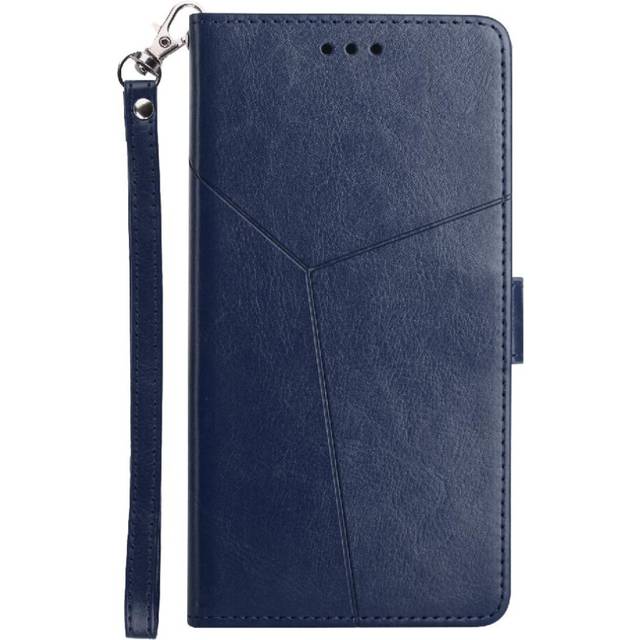 (Blue) Case For Samsung Galaxy A55 5G Leather Wallet Flip Cover Book Folding Kickstand-Durable Shockproof TPU Shell