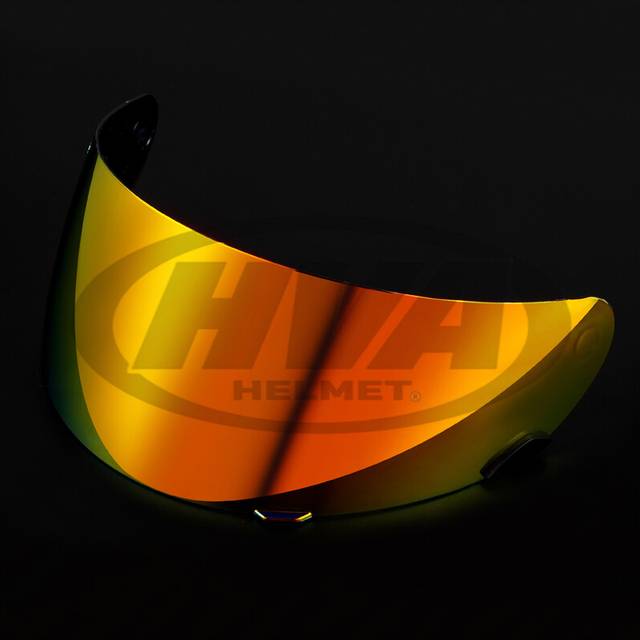 (Red Gold) Motorcycle Helmet Visor For BELL Qualifier DLX MIPS Anti-scratch UV Wind