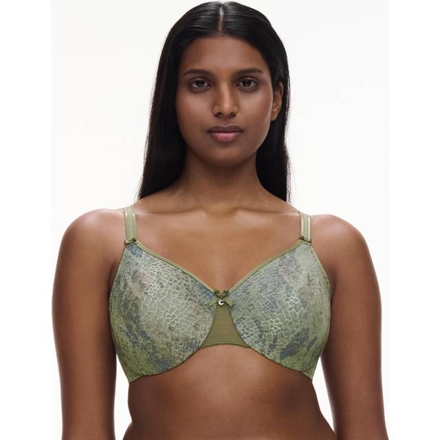 CHANTELLE C Magnifique Very Covering Molded Bra |Khaki green |E x 75