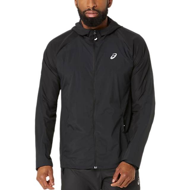 Asics Road Packable Running Jacket Men - black