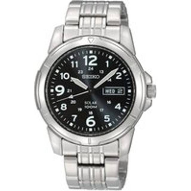Seiko Solar Gents Bracelet - Black