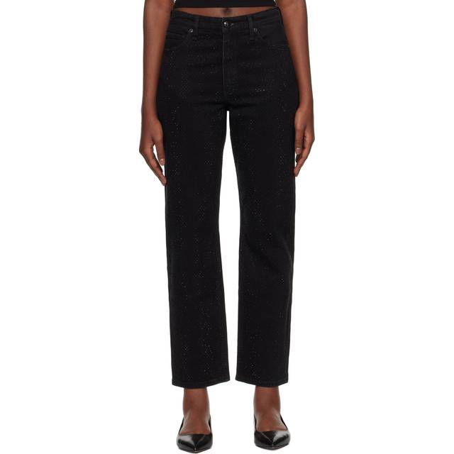 rag & bone Harlow Mid-Rise Ankle Sirin Jewel Straight Jean
