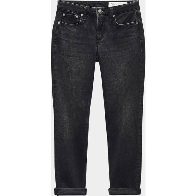 rag & bone Dre Low-Rise Cornelia Slim Boyfriend Jean