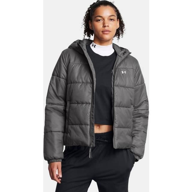 Under Armour Lightweight Insulated Women's Jacket Castlerock / White XS - Gray