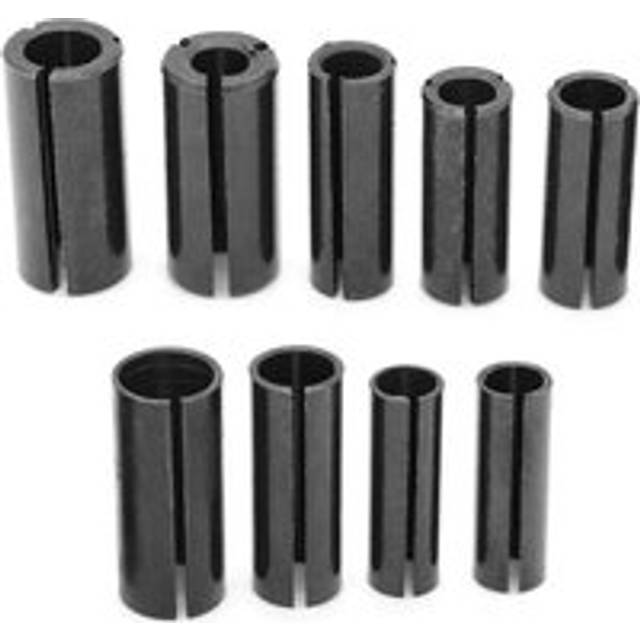 Router and Trimmer Accessory 9 Pieces Chuck Collet Adapter Collet Adapter Wood Router Collet Adapter Collet Adapter