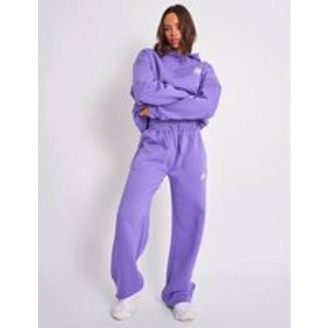 Kaiia Star Wide Leg Joggers Purple - purple