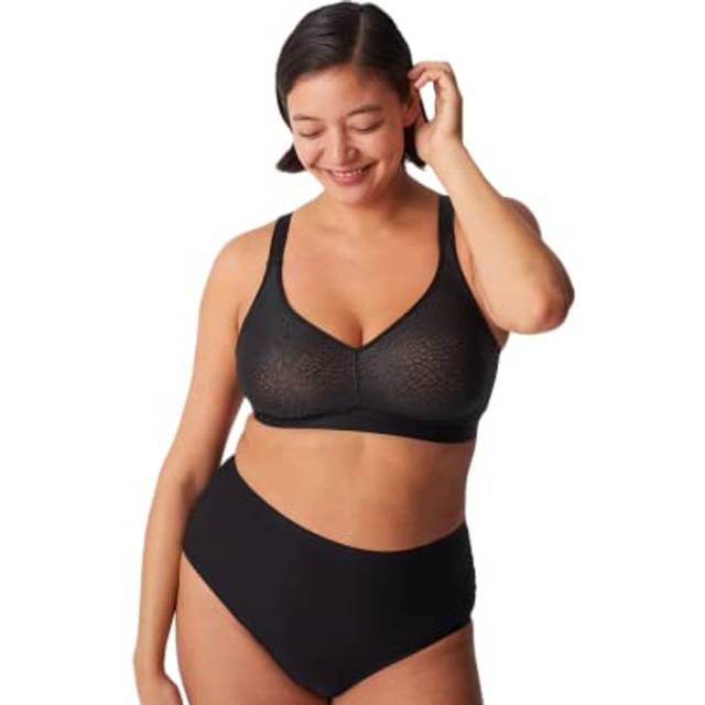 Chantelle Dam funktionell bygellös C magnifique BH, svart, 75H