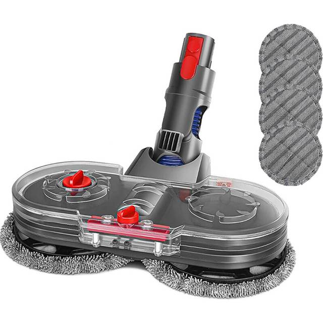 (brush and 4mop) Electric mop head brush With Water Tank for Dyson V7 V8 V10 V11 vacuum