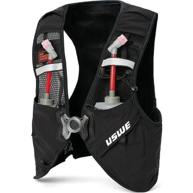 Uswe Pace 8L Trail Vätskeryggsäck Carbon Black , M (M)