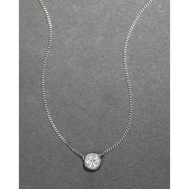 Alexis Bittar Asterales Solitaire Necklace in Silver | Statement Jewelry from Alexis Bittar (One Size)