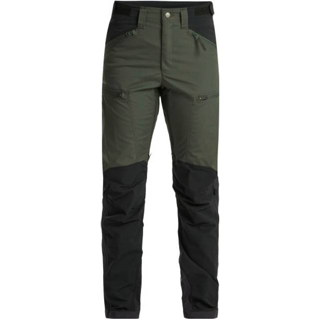 Lundhags Women's Makke High Waist Curved Pant Trekkingbyxa Dam Storlek 36 Färg svart