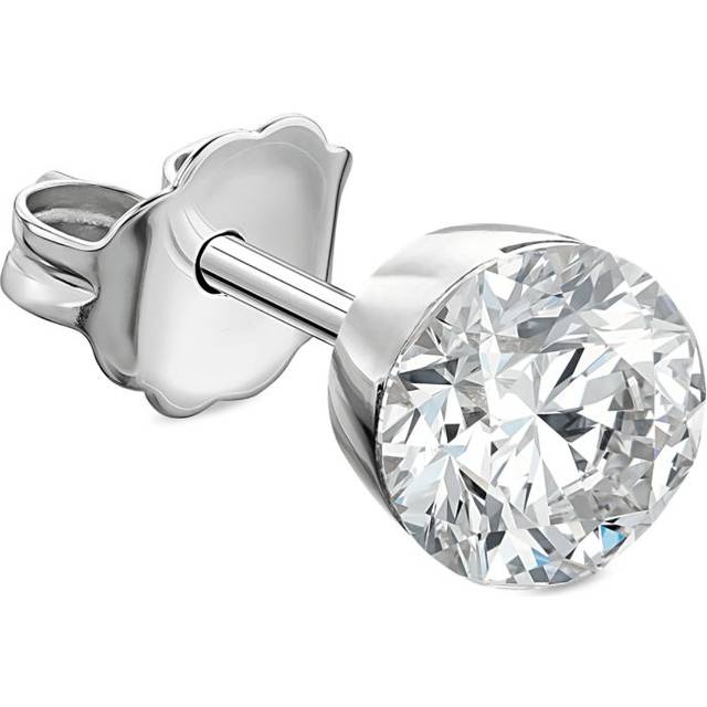 Maria Tash Diamond Single Stud Earring - White - 5mm