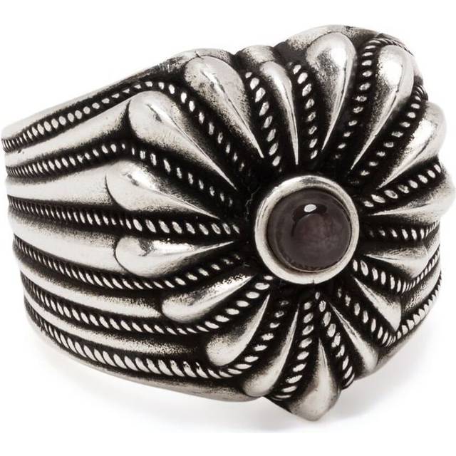 Gucci - Interlocking heart ring - women - Sterling Silver - 12